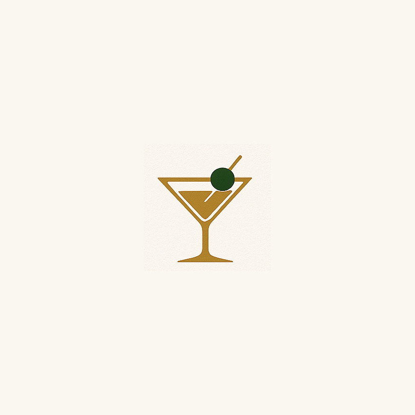 martiniglassicon